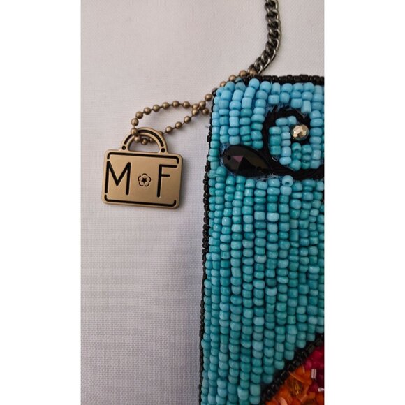 MARY FRANCES Inner Peace Beaded Crossbody Phone Bag - Picture 6 of 8